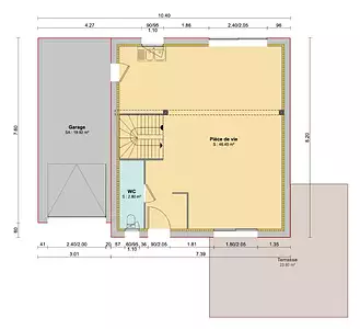 Maison neuve, 91 m²