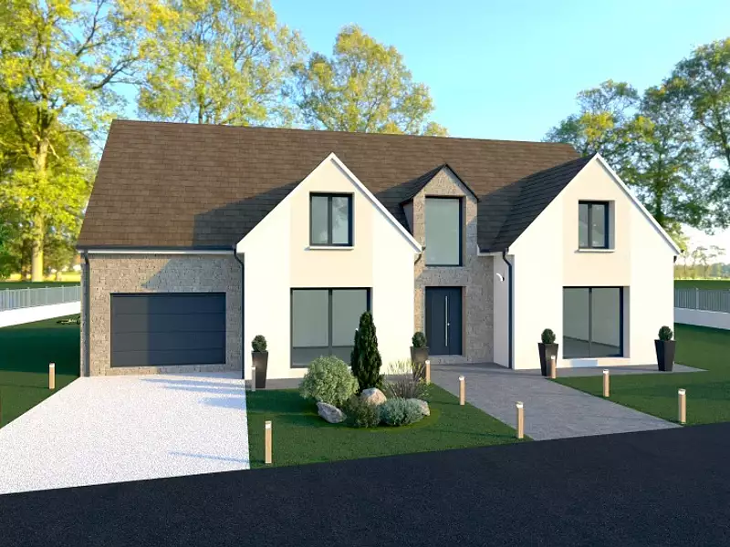 Maison neuve, 162 m² - Saint-Fiacre (77470)