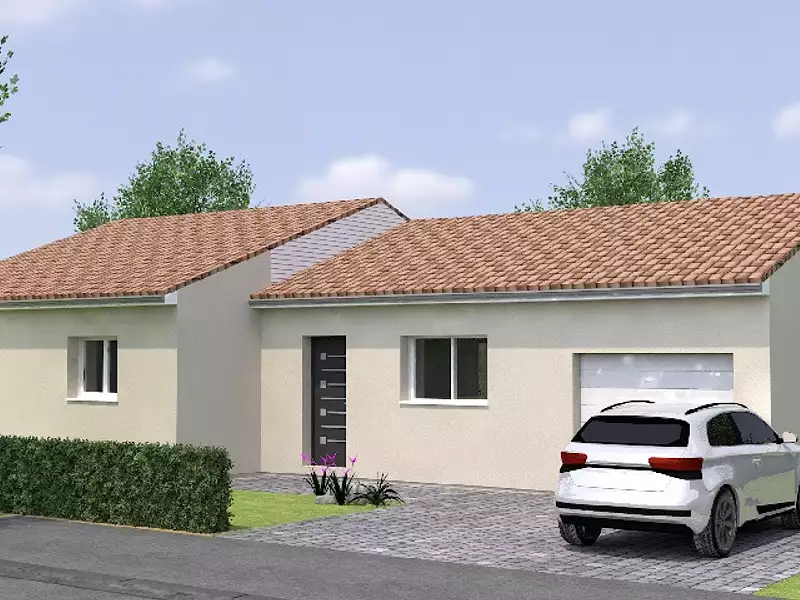 Maison neuve, 100 m² - Chemillé (49120)