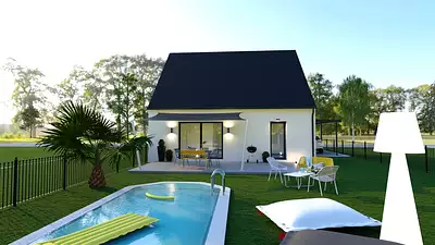 Maison neuve, 70 m²