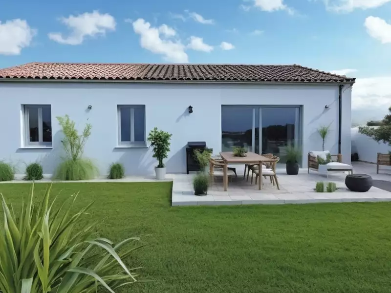 Maison neuve, 78 m² - Ballon (17290)