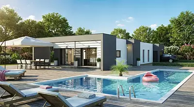 Maison neuve, 95 m²