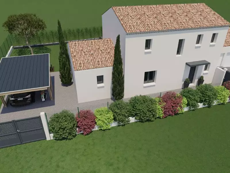 Maison neuve, 130 m² - Fontvieille (13990)