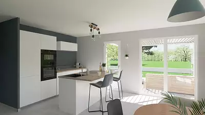 Maison neuve, 100 m²