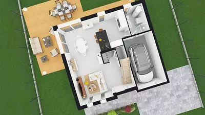 Maison neuve, 90 m²