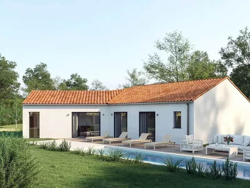 Maison neuve, 120 m² - Breuillet (17920)
