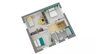 Maison neuve, 95 m²