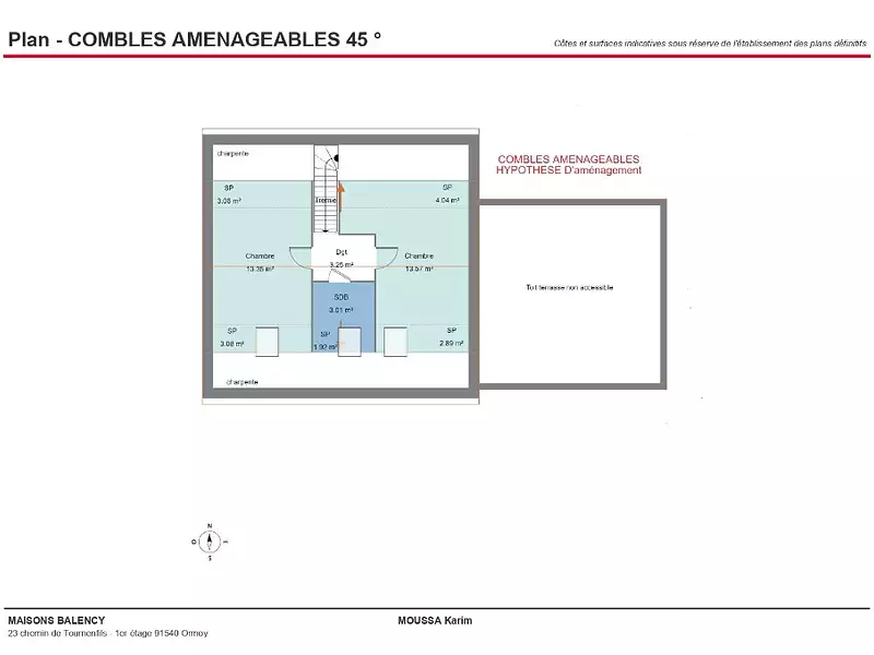 Maison neuve, 103 m² - Gometz-la-Ville (91400)
