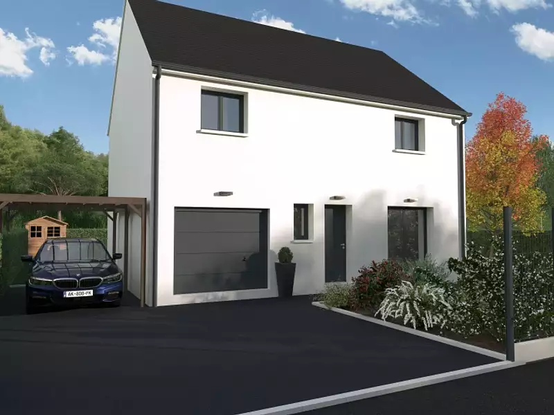 Maison neuve, 110 m² - Semblançay (37360)