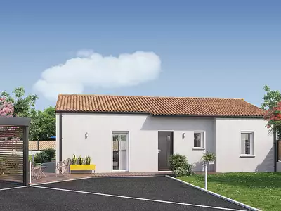 Maison neuve, 75 m²