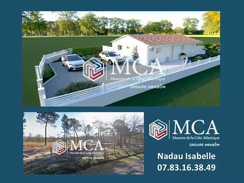 Terrain à bâtir, 500 m² - Laruscade (33620)