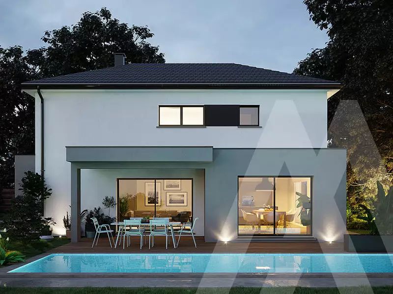 Maison neuve, 128 m² - Saint-Aubin-de-Médoc (33160)