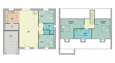 Maison neuve, 73 m²