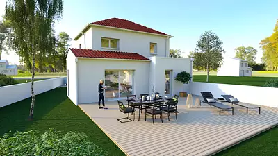 Maison neuve, 107 m²