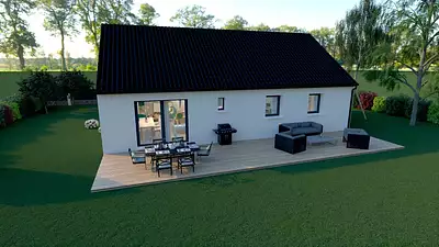 Maison neuve, 84,29 m²