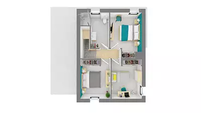 Maison neuve, 90 m²