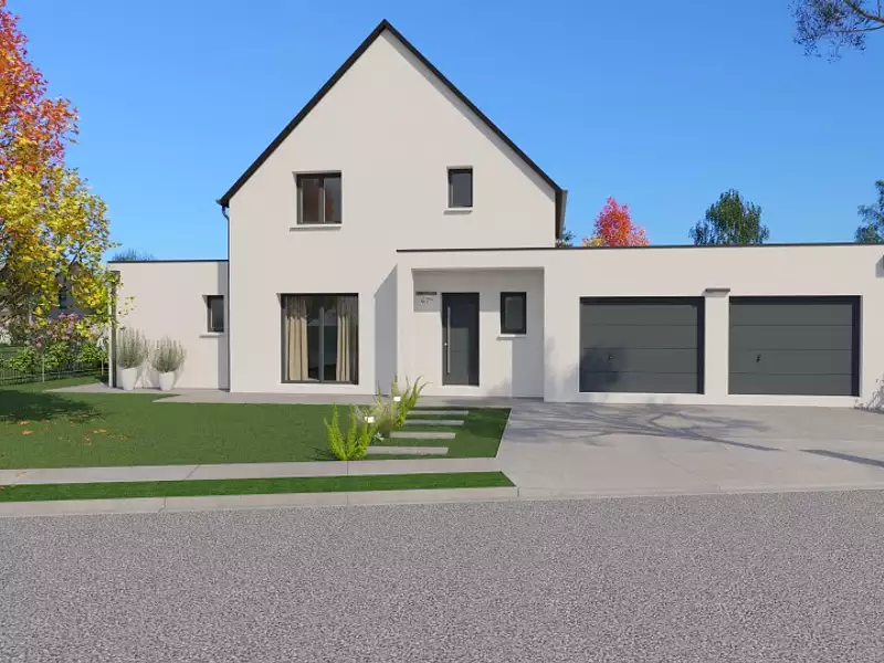 Maison neuve, 120 m² - Druye (37190)