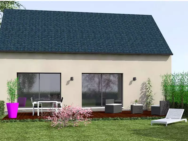 Maison neuve, 80 m² - Jarzé Villages (49140)