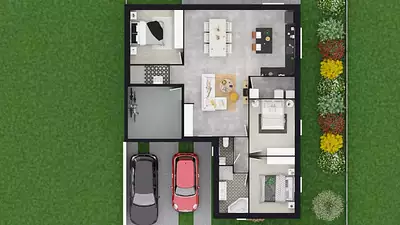 Maison neuve, 98 m²