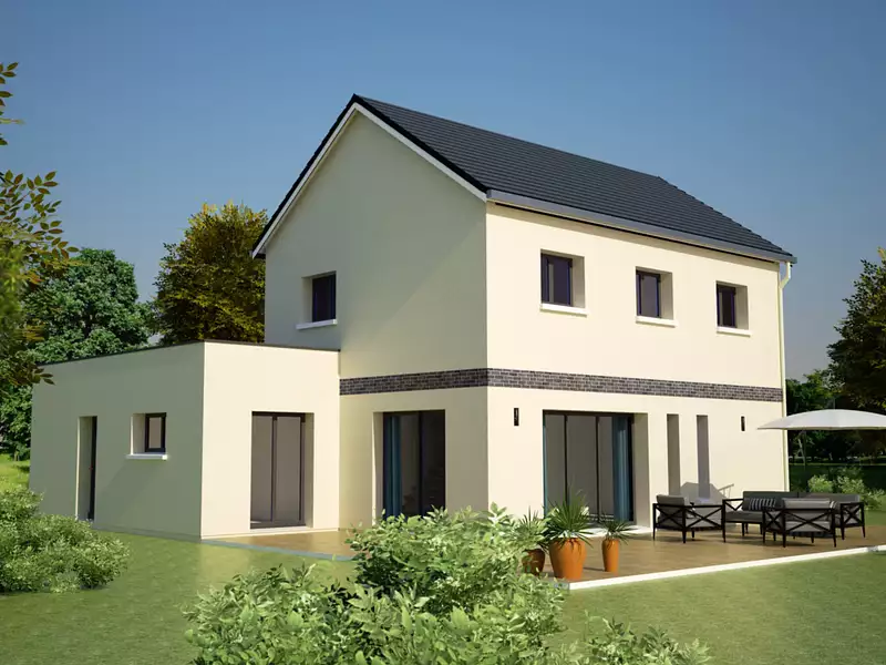 Maison neuve, 115 m² - Neufchâtel-en-Bray (76270)