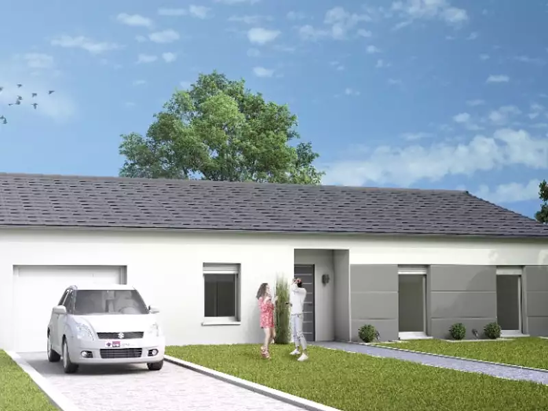 Maison neuve, 76 m² - Tauxigny-Saint-Bauld (37310)
