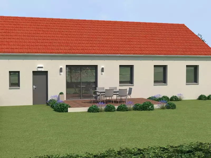 Maison neuve, 90 m² - Haucourt-Moulaine (54860)