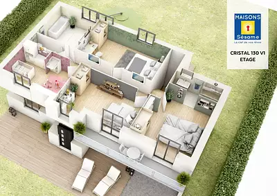 Maison neuve, 131 m²