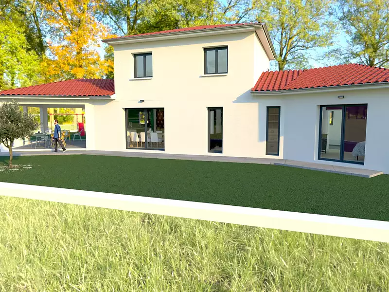 Maison neuve, 133 m² - Crêches-sur-Saône (71680)