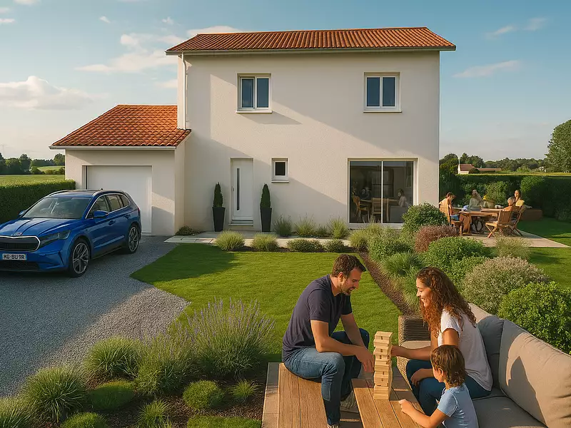 Maison neuve, 110 m² - Lancié (69220)