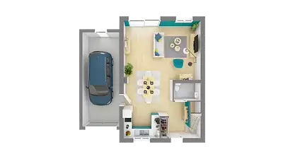 Maison neuve, 84 m²