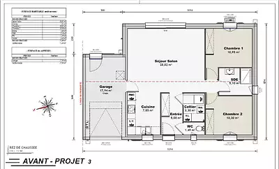 Maison neuve, 70 m²
