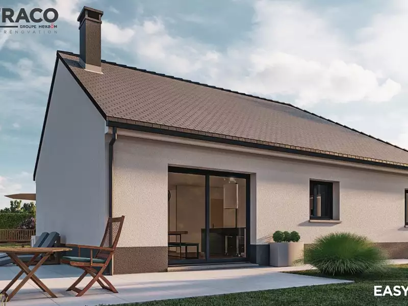 Maison neuve, 98 m² - Saint-Martin-aux-Chartrains (14130)