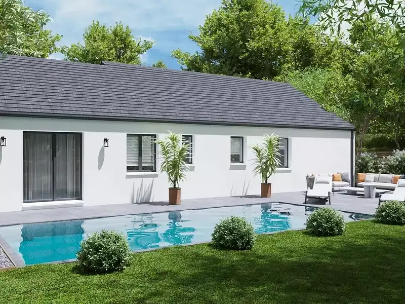 Maison neuve, 108 m² - Arçay (18340)