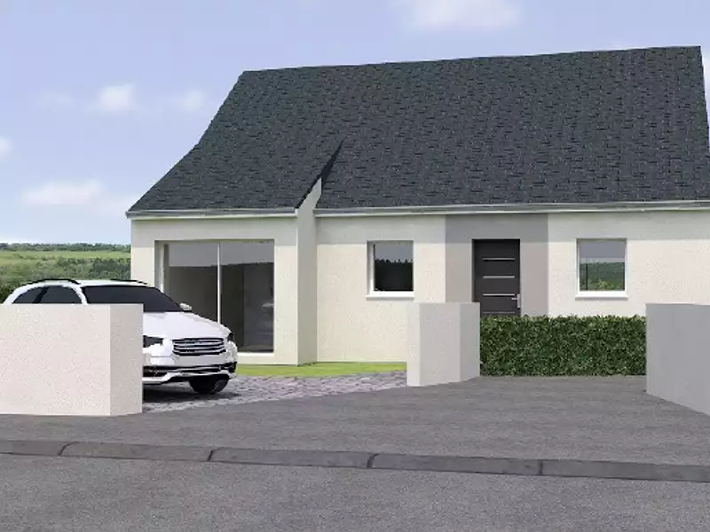 Maison neuve, 75 m² - Baugé-en-Anjou (49150)