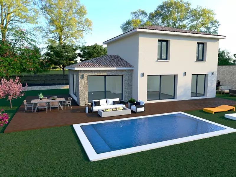 Maison neuve, 120 m² - Mouans-Sartoux (06370)