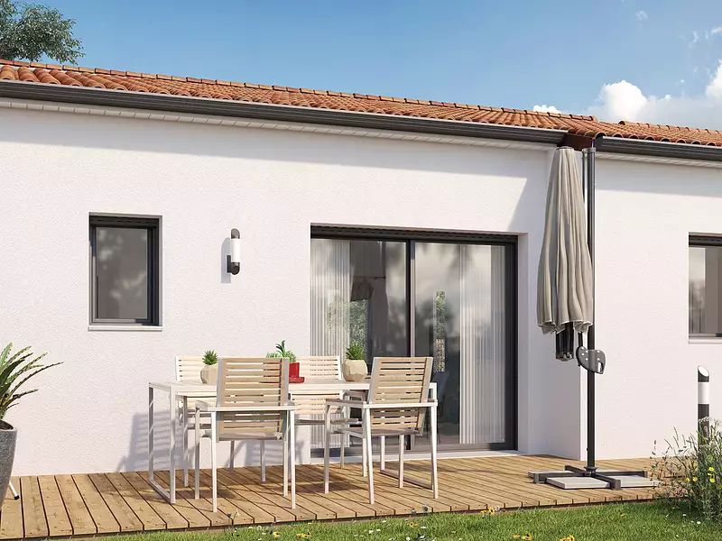 Maison neuve, 88 m² - La Celle-Saint-Avant (37160)