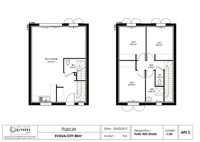 Maison neuve, 80 m²