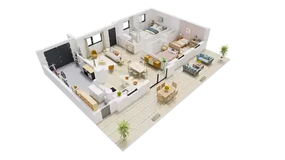 Maison neuve, 90,64 m²