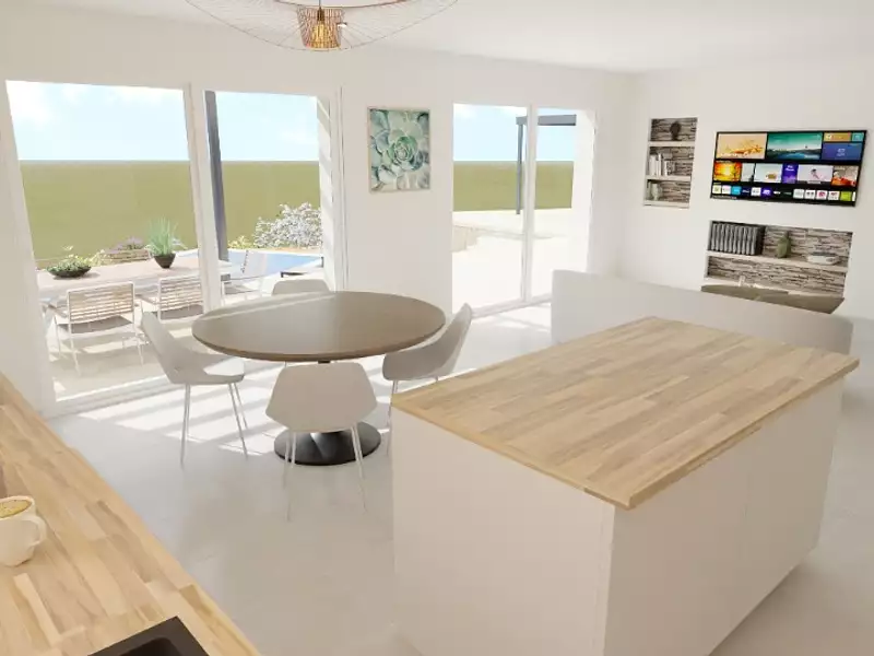 Maison neuve, 96 m² - Salavas (07150)