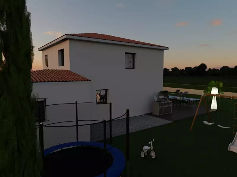 Maison neuve, 99 m² - Pierrefeu-du-Var (83390)