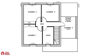 Maison neuve, 90 m²