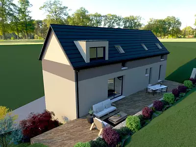 Maison neuve, 107 m²