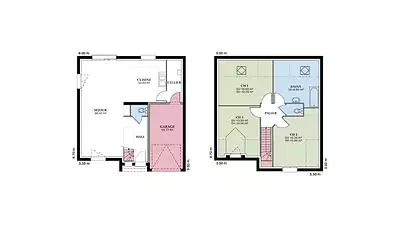 Maison neuve, 102 m²