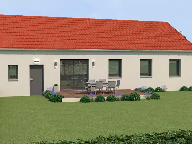 Maison neuve, 90 m² - Luttange (57935)