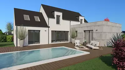 Maison neuve, 140 m²