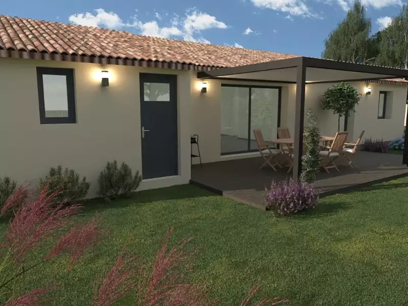 Maison neuve, 88 m² - Le Thoronet (83340)