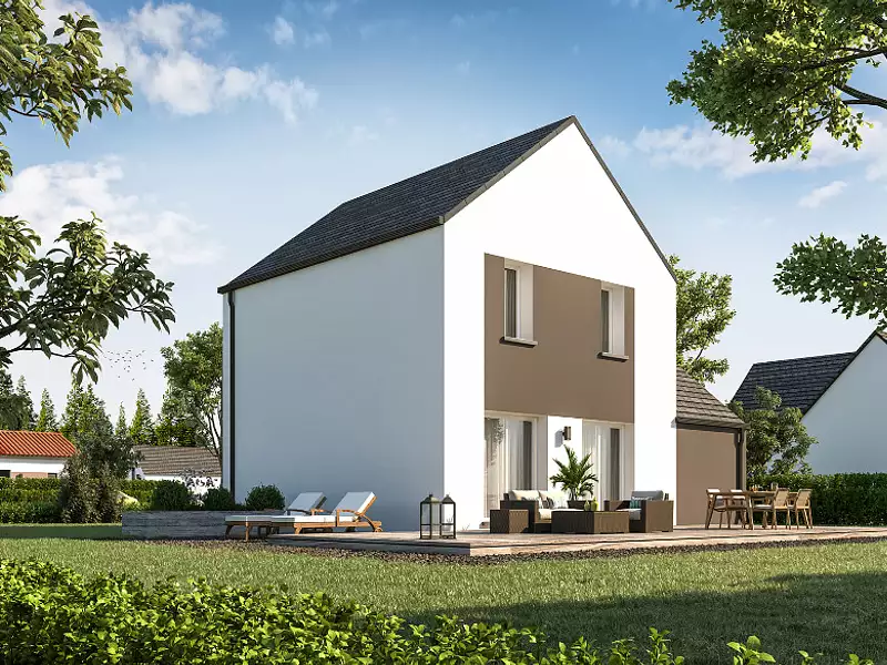 Maison neuve, 90 m² - Treillières (44119)