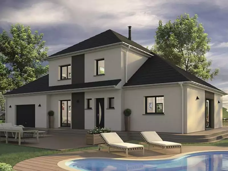 Maison neuve, 139 m² - Le Neubourg (27110)