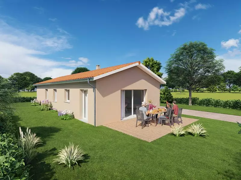 Maison neuve, 80 m² - Marcy (69480)