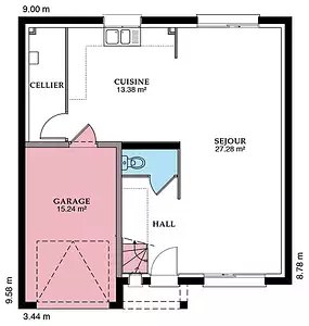 Maison neuve, 94 m²